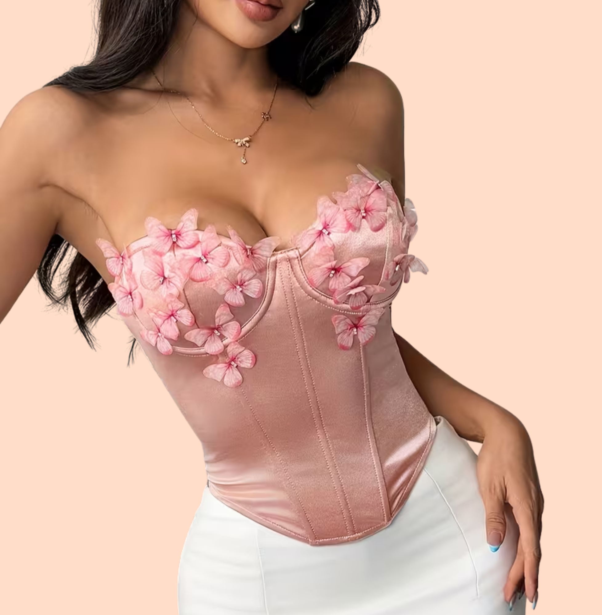 Seraphina - Vlinder Corset Top
